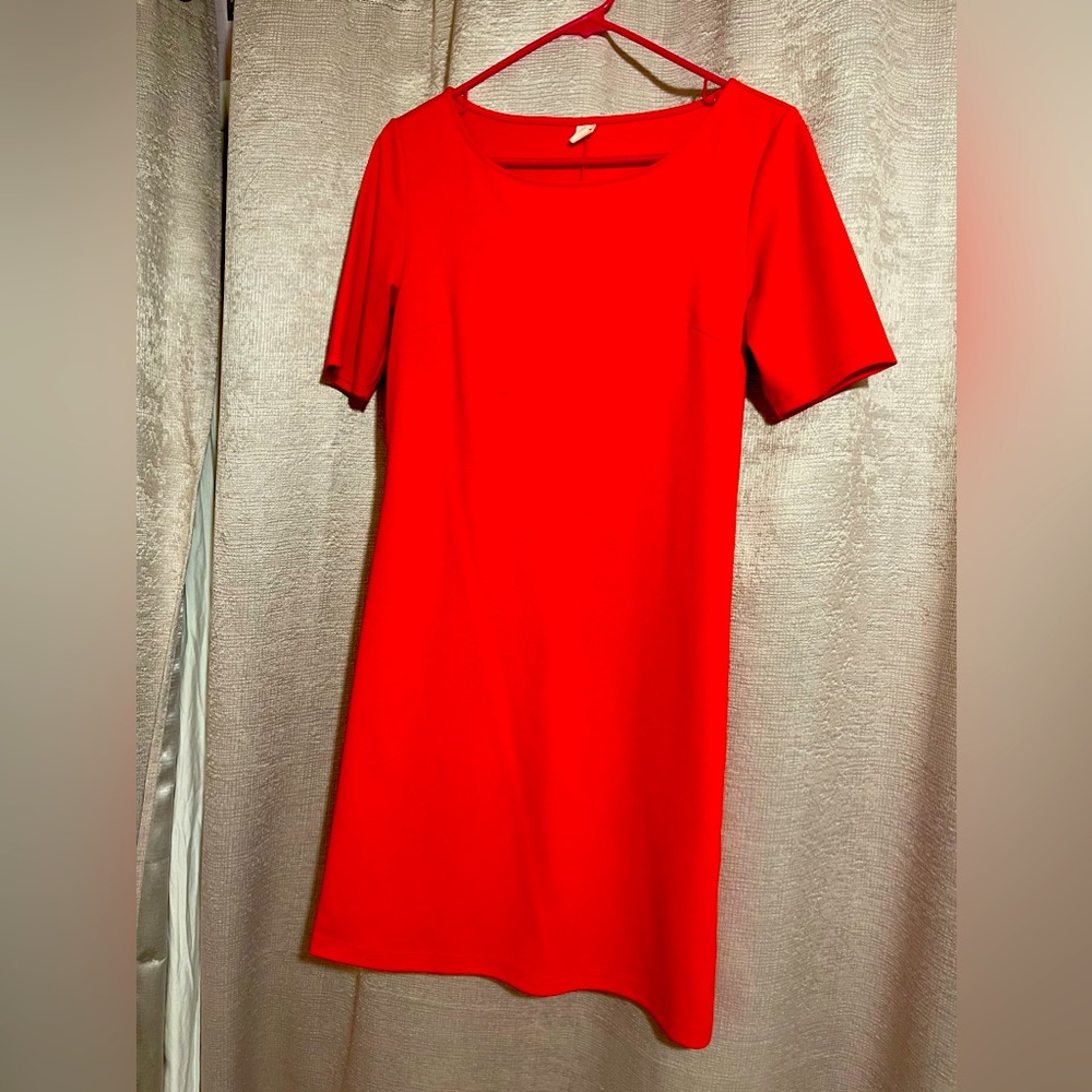 Old Navy Small orange statement dress bold color
